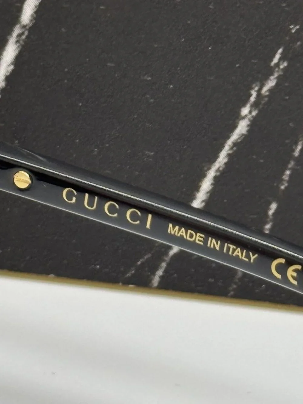 New Gucci GG1432S 001 Black Gray Oversized Women Sunglasses
